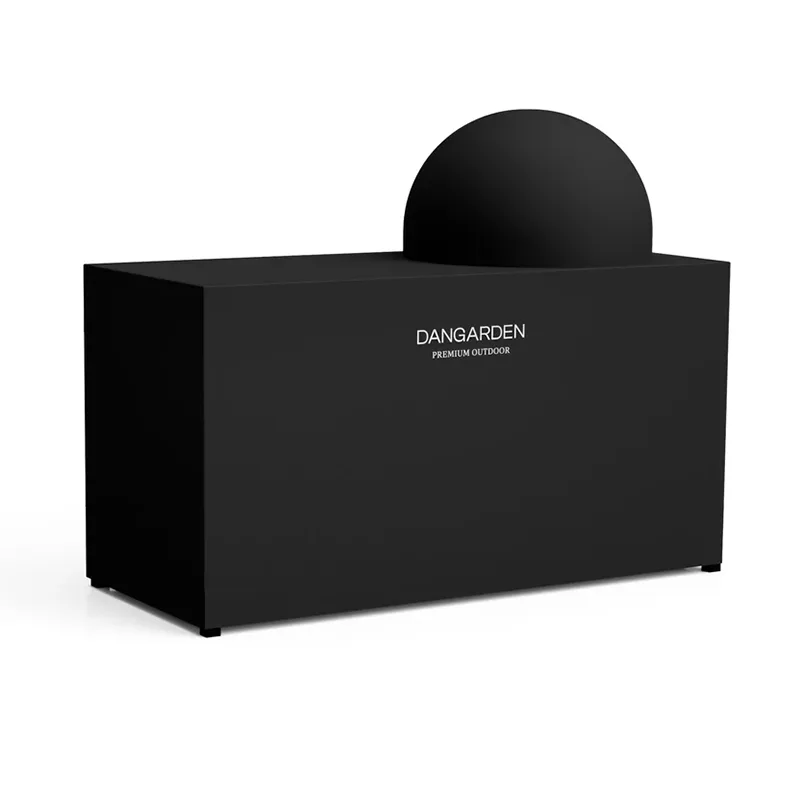 Черно водоустойчиво покритие за външен шкаф