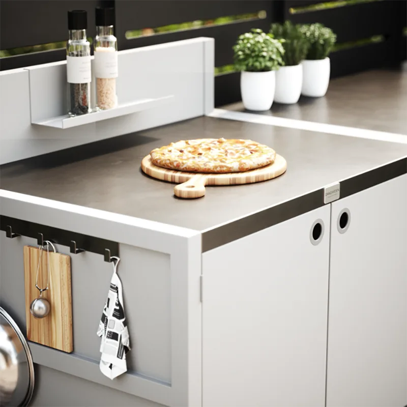 Double Door Outdoor Kitchen Cabinet